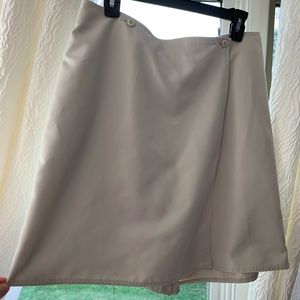 Field Gear 12 golf tan skort polyester